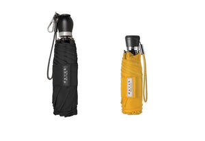 MINI & TRAVELER UMBRELLA COMBO PACK UMBRELLA Davek Accessories, Inc. YELLOW CLASSIC BLACK 